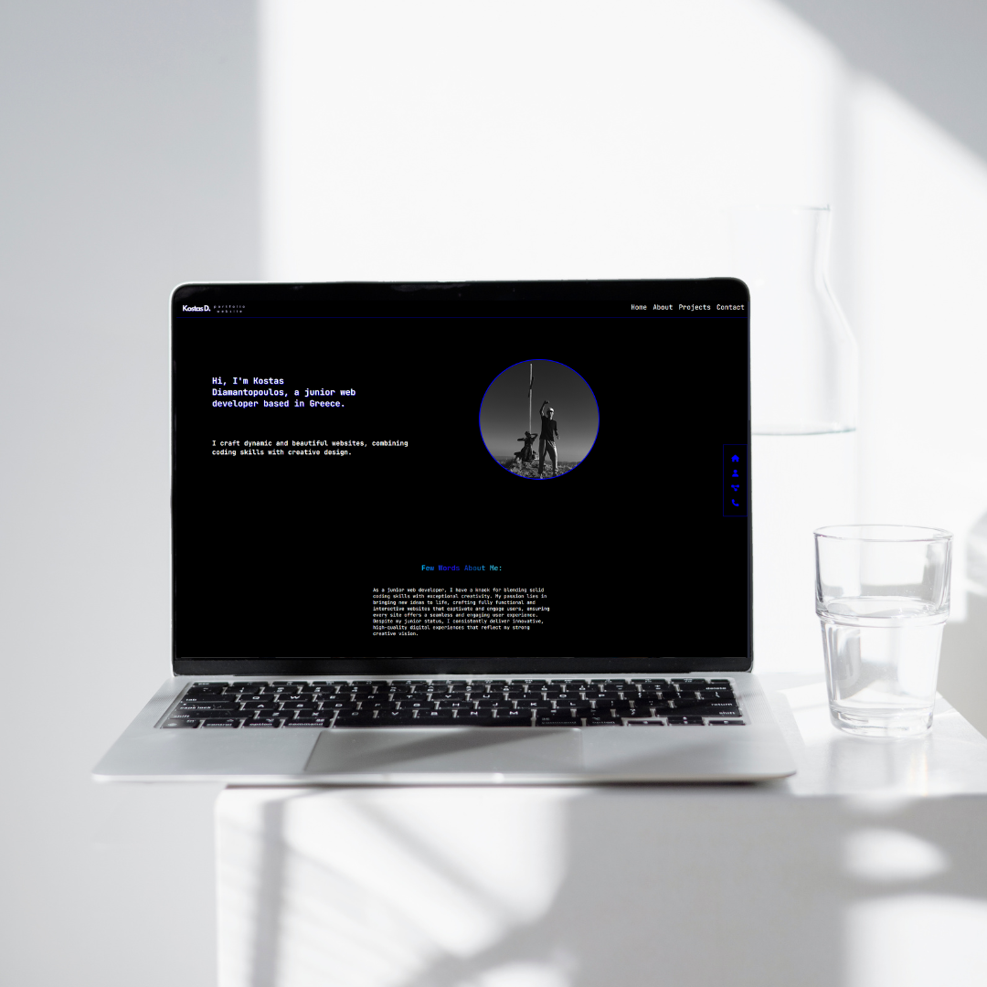 old portfolio website